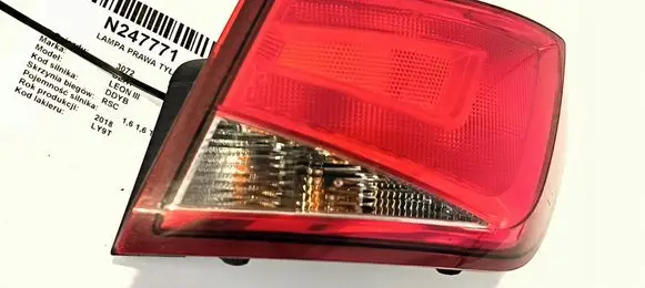 Seat Leon (5F) Rear/tail lights 5F9945096