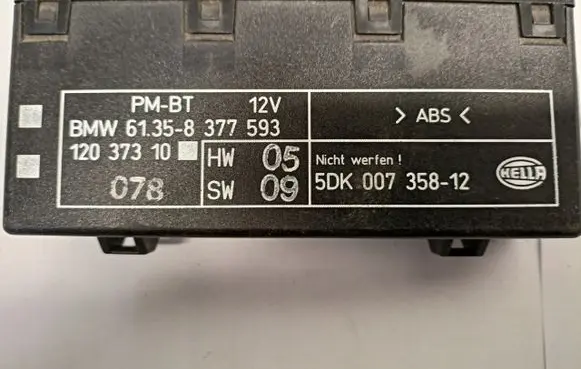 BMW 5 E39 Door control unit/module 61358377593