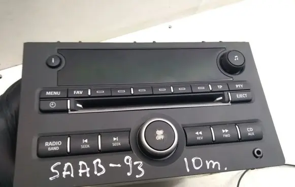 Saab 9-3 Ver2 Radio/CD/DVD/GPS head unit 12784117 1220008980E101