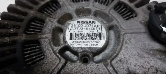 Nissan Qashqai Generator/alternator 23100JD71A