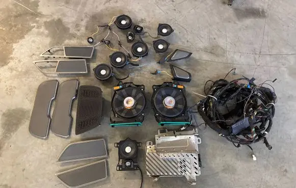 BMW 7 G11 G12 Audio system kit 6995392