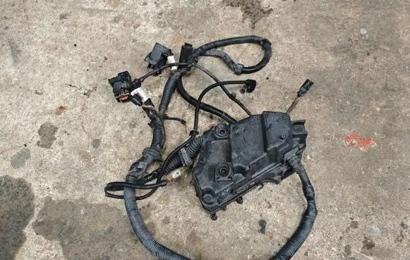 Volkswagen Touareg II Engine installation wiring loom 7P6971072AA 7P6971072