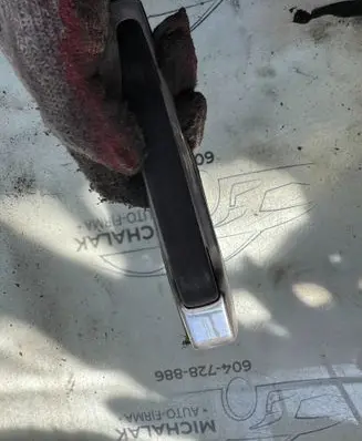 Mercedes-Benz W123 Rear door handle trim 436357773