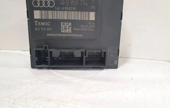 Audi A6 S6 C6 4F Door control unit/module 4F0959794 4F0910795 TEK0001