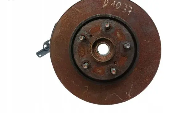 Front wheel hub spindle knuckle