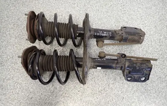 Toyota Corolla Verso AR10 Front shock absorber with coil spring
