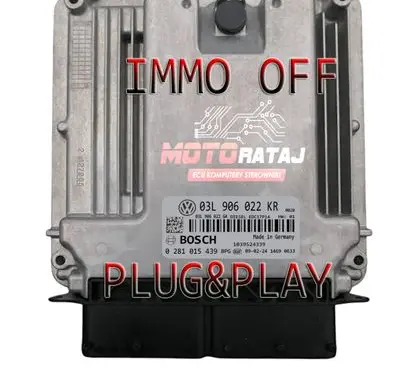 Volkswagen Golf VII Engine control unit/module ECU 03L906022KR 0281015439