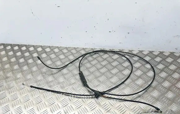 BMW 5 F10 F11 Engine bonnet/hood lock release cable 7183773