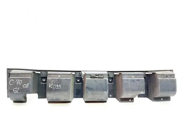 Rear bumper support beam