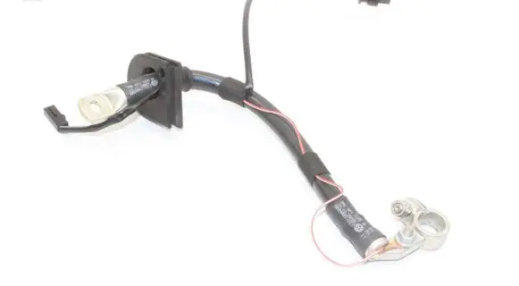 Volkswagen Touareg II Negative earth cable (battery) 7P0971225B