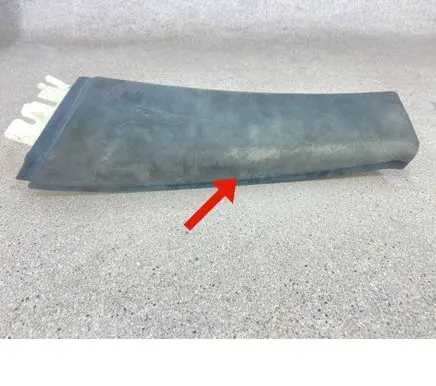 BMW M6 (B) pillar trim (top) 8050844 51438050844