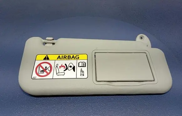 Toyota Auris E180 Sun visor