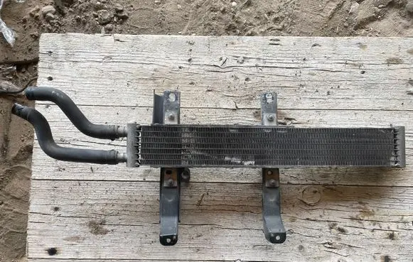 Audi A8 S8 D3 4E Fuel cooler (radiator) 4E0203503A 521710