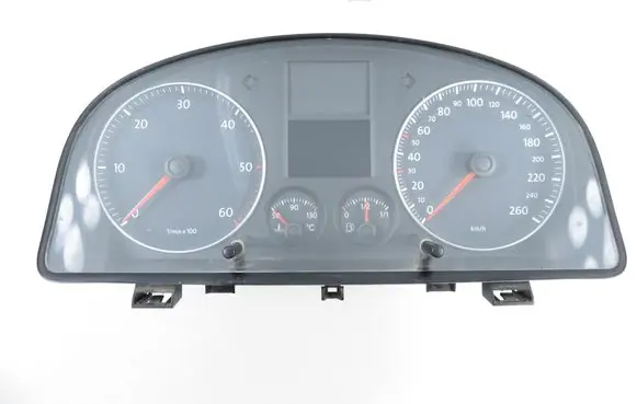 Volkswagen Caddy Speedometer (instrument cluster) 110080343004 1T0920863A