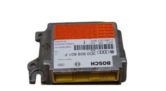 Volkswagen Touareg I Airbag control unit/module 3D0909601F