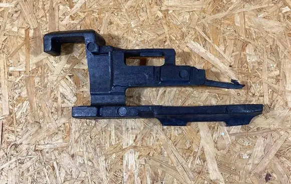 Porsche Taycan 9J1 Front bumper foam support bar 9j0801953
