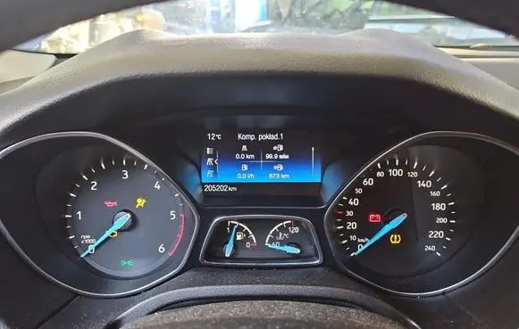 Ford Focus Speedometer (instrument cluster) F1ET10849BLE IMPRK1556095