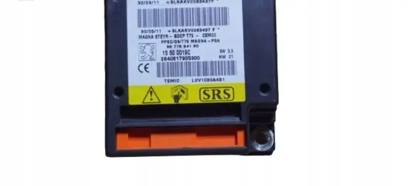 Peugeot RCZ Airbag control unit/module 9677664180