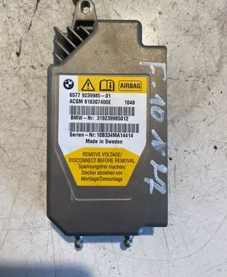 BMW 5 F10 F11 Airbag control unit/module 9239985 319239985012 618307400E
