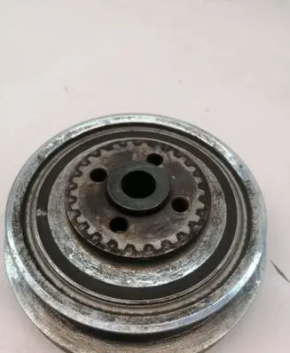 Fiat Ducato Crankshaft pulley 504076697