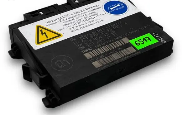 Mercedes-Benz S C217 Seat control module 6517 A2218703593