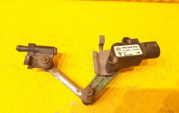 Porsche Cayenne (9PA) Headlight/headlamp level sensor 7P0616214