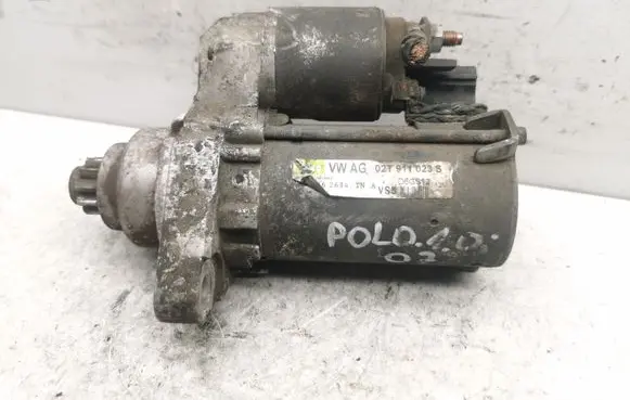 Volkswagen Polo IV 9N3 Starter motor 02T911023S