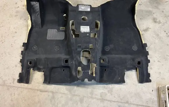BMW X3 G01 Front floor carpet liner 7948296