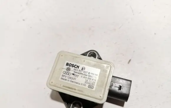 Audi A6 S6 C6 4F ESP acceleration yaw rate sensor 8E0907637B