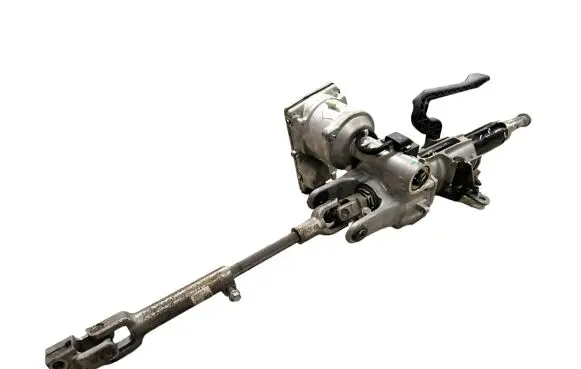 Steering wheel axle set