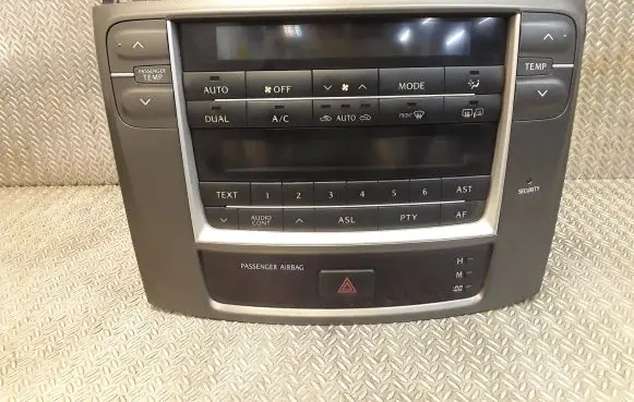 Interior fan control switch