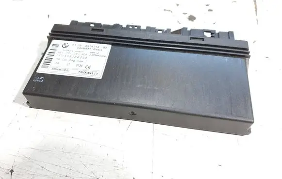 BMW 5 E60 E61 Comfort/convenience module 6978713 5WK49111