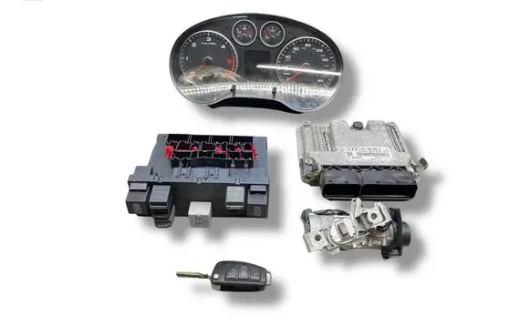 Audi A3 S3 A3 Sportback 8P Engine ECU kit and lock set 03G906056S 03G906021AB 0281015208