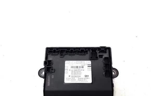 Mercedes-Benz S W221 Door control unit/module A2218705792