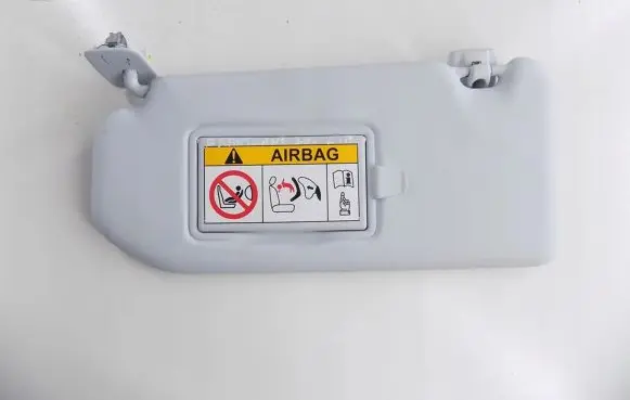 Opel Grandland X Sun visor