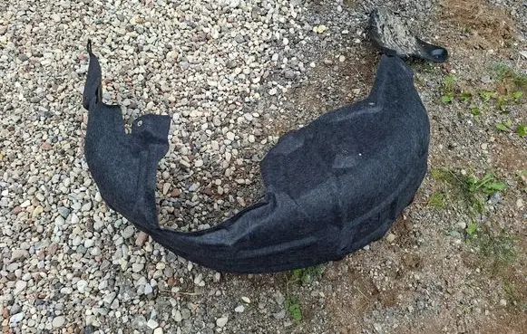 Toyota bZ4X Rear arch fender liner splash guards 6563842030 5259242110
