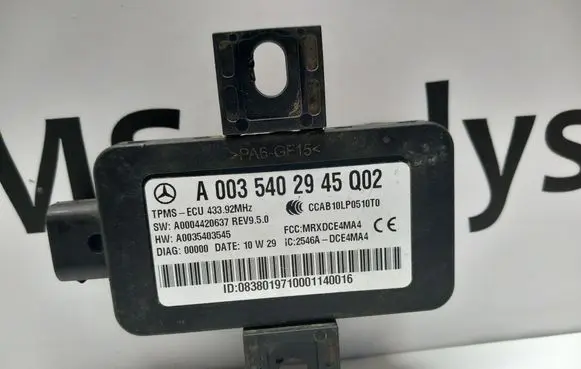 Mercedes-Benz GL X164 Tire pressure control unit A0035402945 0035402945 A0004420637