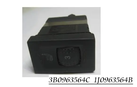Volkswagen PASSAT B5.5 Seat heating switch 3B0963564C 1J0963564B