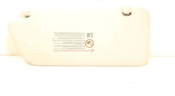 Sun visor clip/hook/bracket