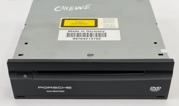 Porsche Cayenne (9PA) Navigation unit CD/DVD player 99764213702