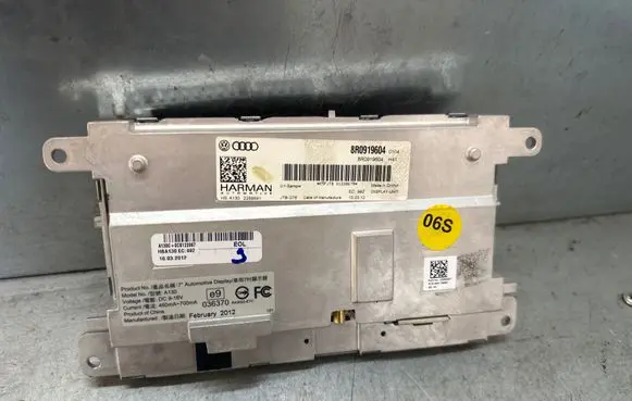 Audi A5 Sportback 8TA Screen/display/small screen 8R0919604 S122067B