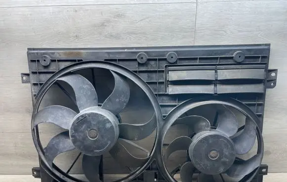 Volkswagen PASSAT B7 Electric radiator cooling fan 1K0121207BC 1K0121205AD