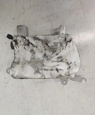 Front door airbag