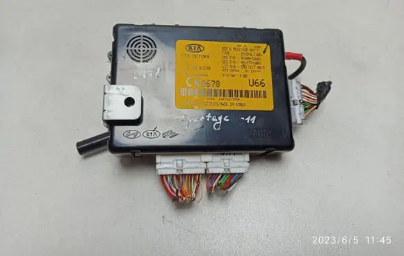 KIA Sportage Door central lock control unit/module 97R012398 49187TU000