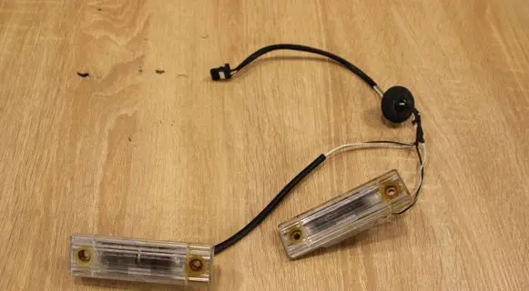 Chevrolet Orlando Number plate light