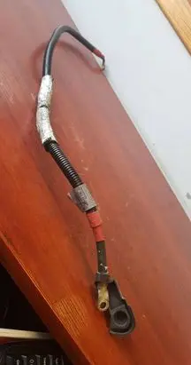 BMW 7 E65 E66 Positive cable (battery) 7789224