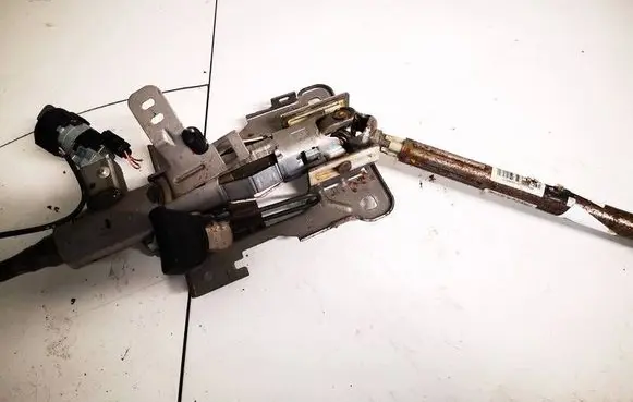 Steering wheel axle