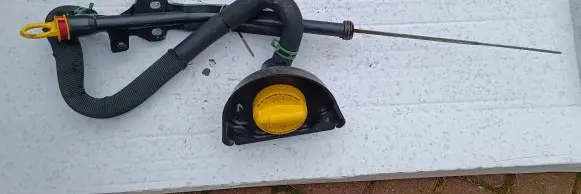 Oil level dip stick