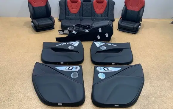 BMW XM Seat and door cards trim set 