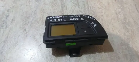 Citroen C4 Grand Picasso Climate control unit 9650868877